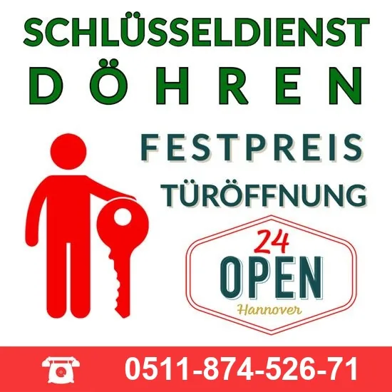 Schlüsseldienst Döhren in Hannover – Notdienst mit Festpreis