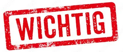 Stempel: Wichtig
